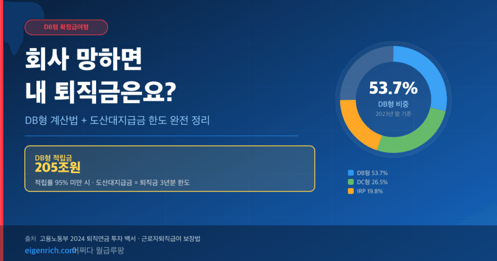 DB형 다크 그라디언트 배경